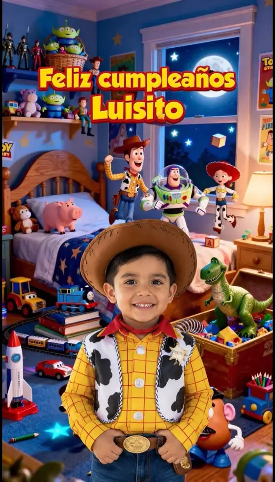 Invitación de muestra de fiesta infantil