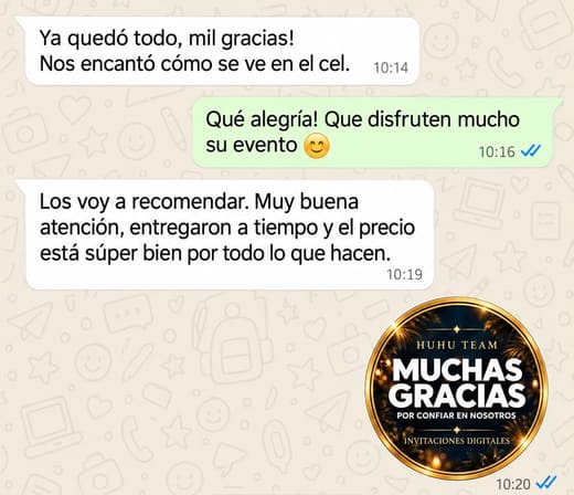 Testimonio de cliente HUHU Team