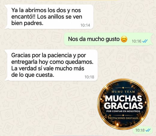 Testimonio de cliente HUHU Team