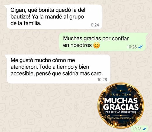 Testimonio de cliente HUHU Team