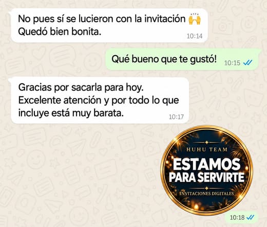 Testimonio de cliente HUHU Team