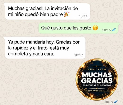 Testimonio de cliente HUHU Team